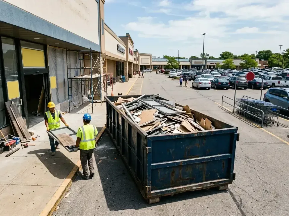 retail-store-renovation-debris-003 — frequently asked questions, Roll-off Dumpster Rentals in Leonardtown, MD